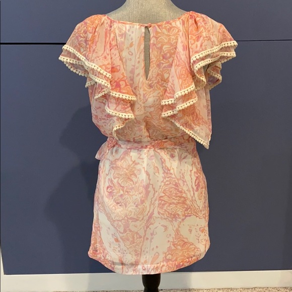 3/$25 👗Pretty pink/peach top (maternity approved) - Picture 6 of 8